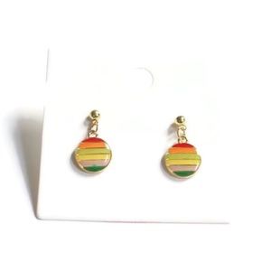 Circle Cute Rainbow Earnings